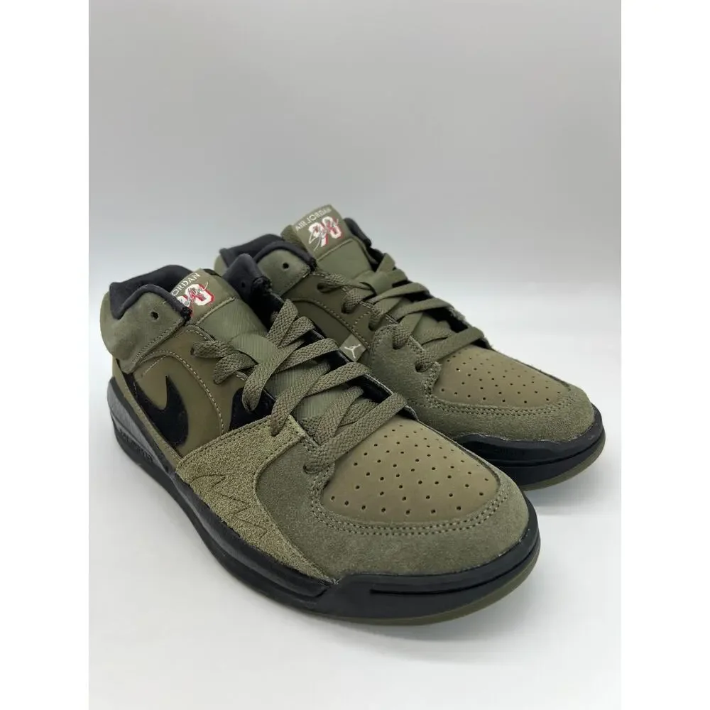 Jordan Stadium 90 Medium Olive Sneakers HF5258-201 Men's Size 8 New